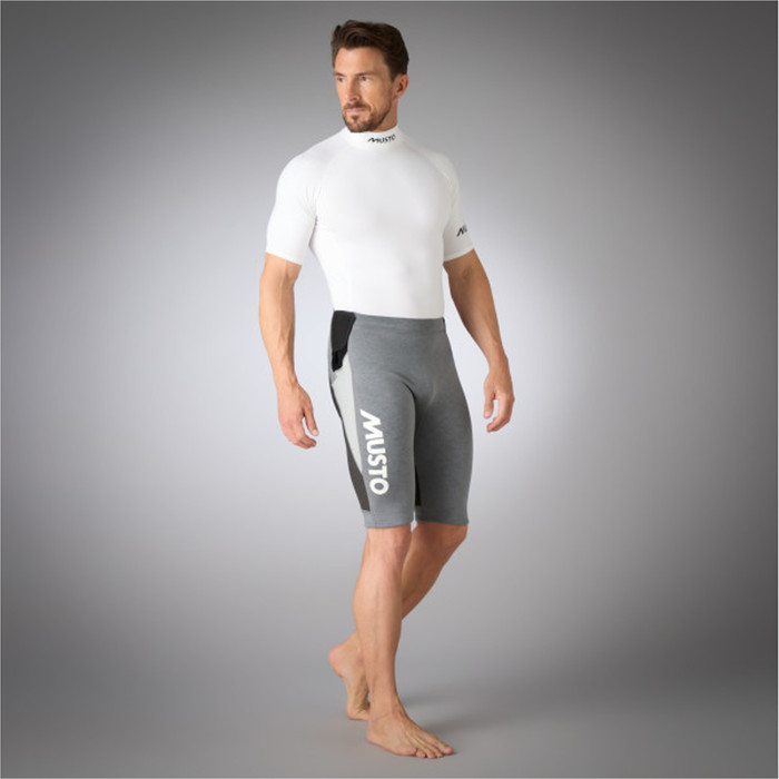 2024 Musto Mnner Flexlite Vapour 1.0 Shorts 82081 - Grey Marl